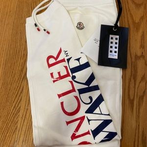 Moncler men’s sweat pants size L